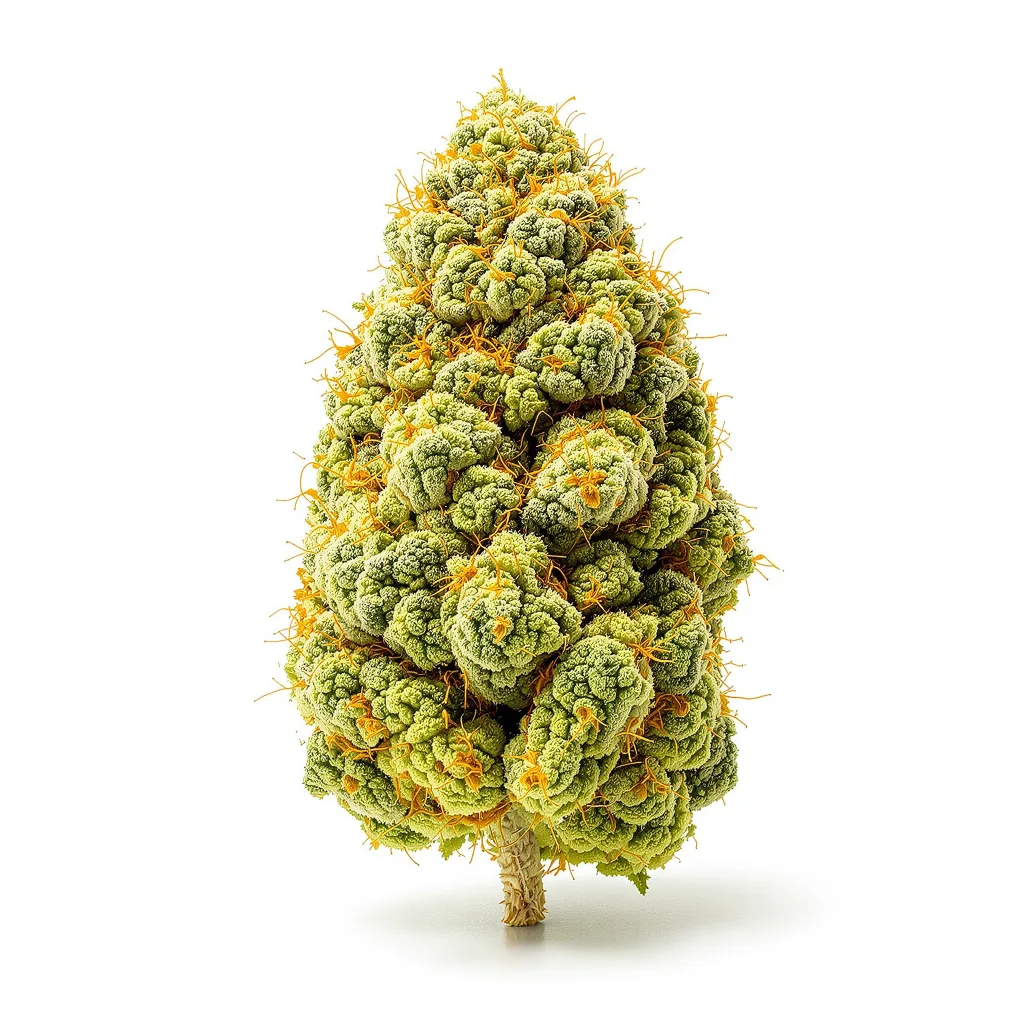 Lodi Dodi 24% indica / 76% sativa — fleur avec trichomes visibles