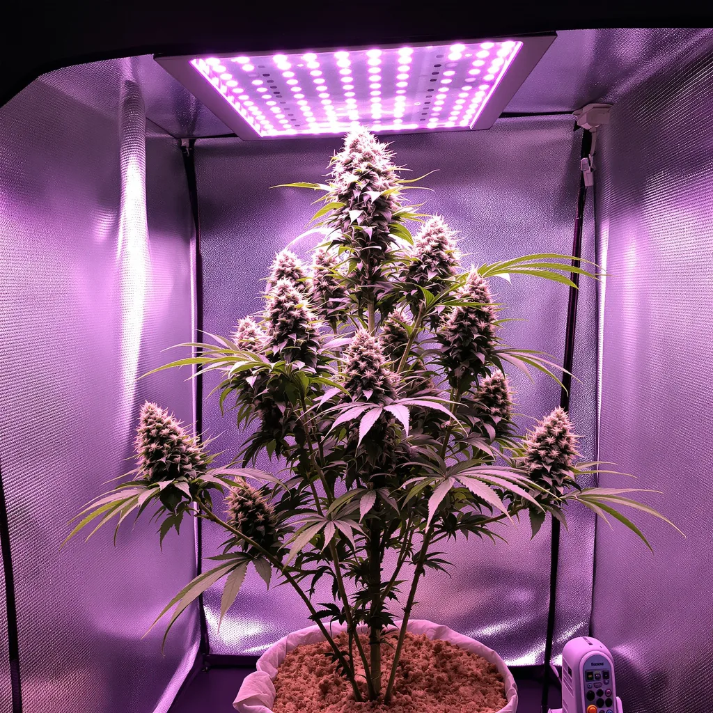 Plante de cannabis Longbottom Leaf en floraison — 120-180 cm féminisée