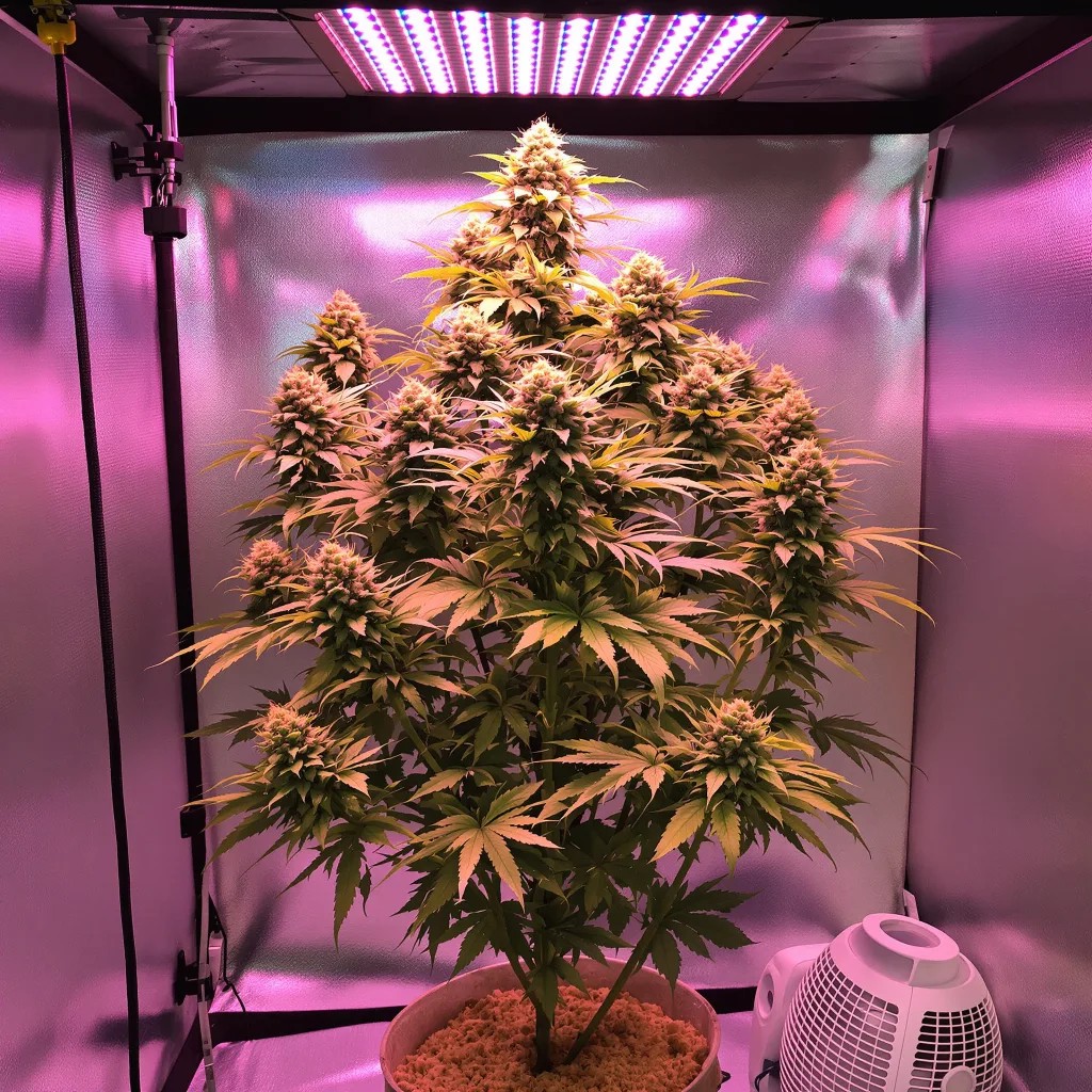 Plante de cannabis LSD en floraison — 60-100 cm autofloraison