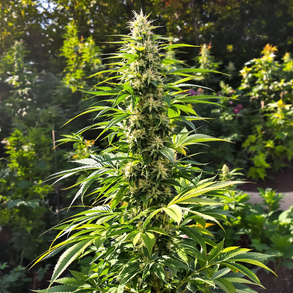 Lucid Dream Kush 9% indica / 91% sativa — fleur avec trichomes visibles