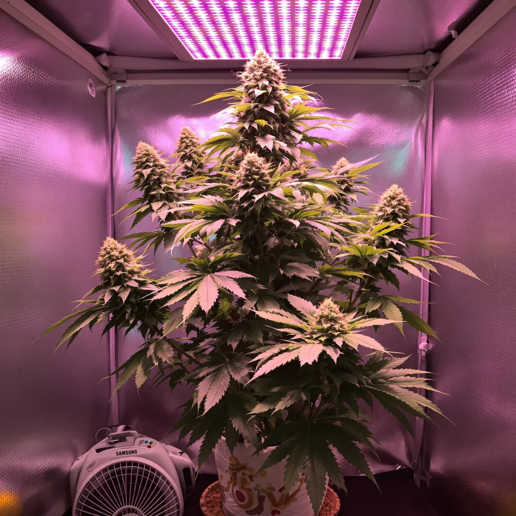 Plante de cannabis M-39 en floraison — 120-180 cm féminisée