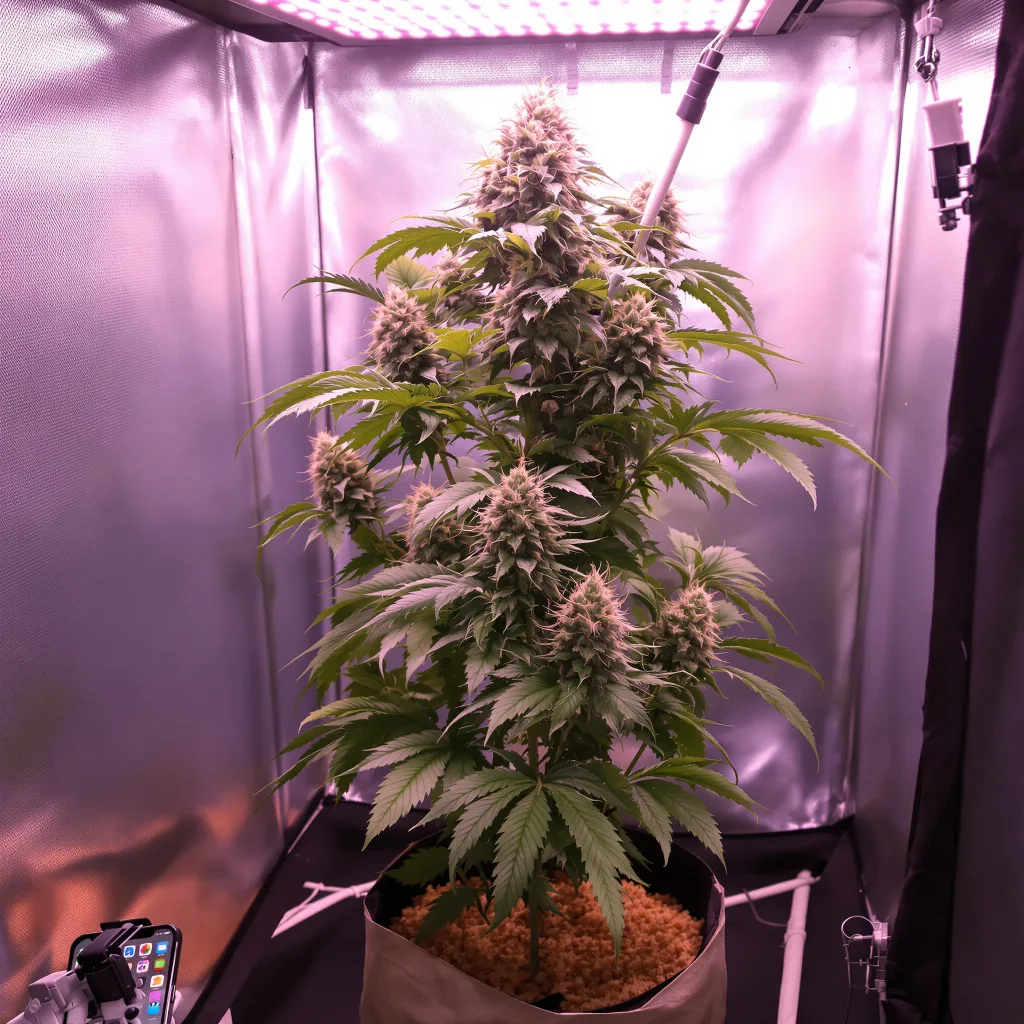 Plante de cannabis Mafia Funeral en floraison — 90-130 cm féminisée