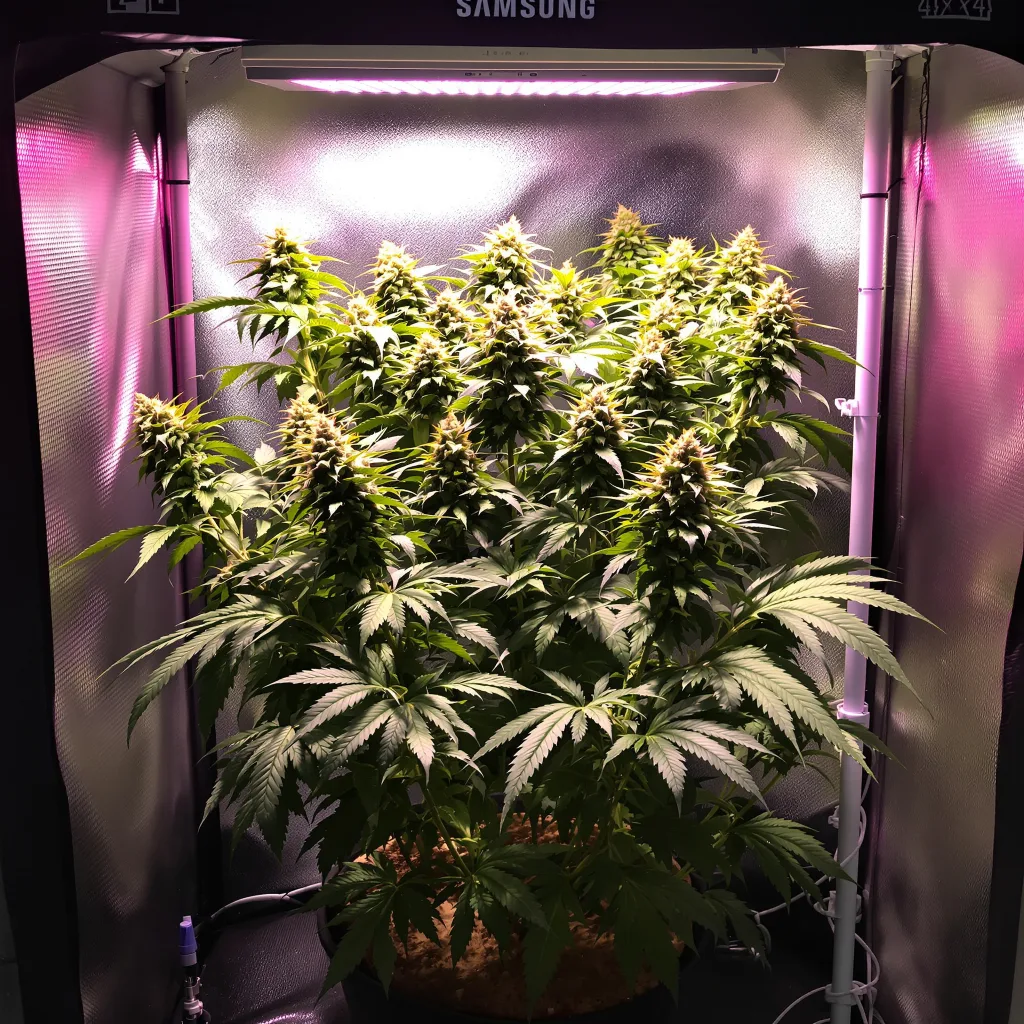Plante de cannabis Mag Landrace en floraison — 90-130 cm féminisée