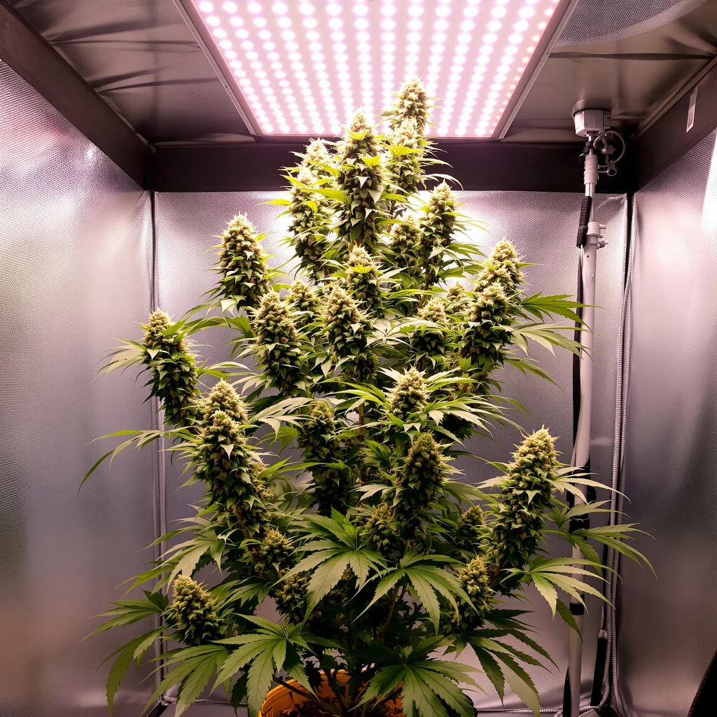 Plante de cannabis Maui Haole en floraison — 120-180 cm féminisée