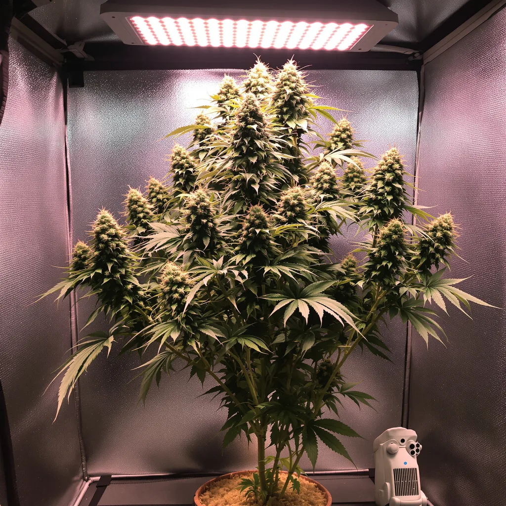 Plante de cannabis Maui Pineapple Chunk en floraison — 120-180 cm féminisée