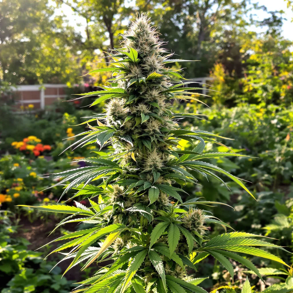 Medibud 60% indica / 40% sativa — fleur avec trichomes visibles