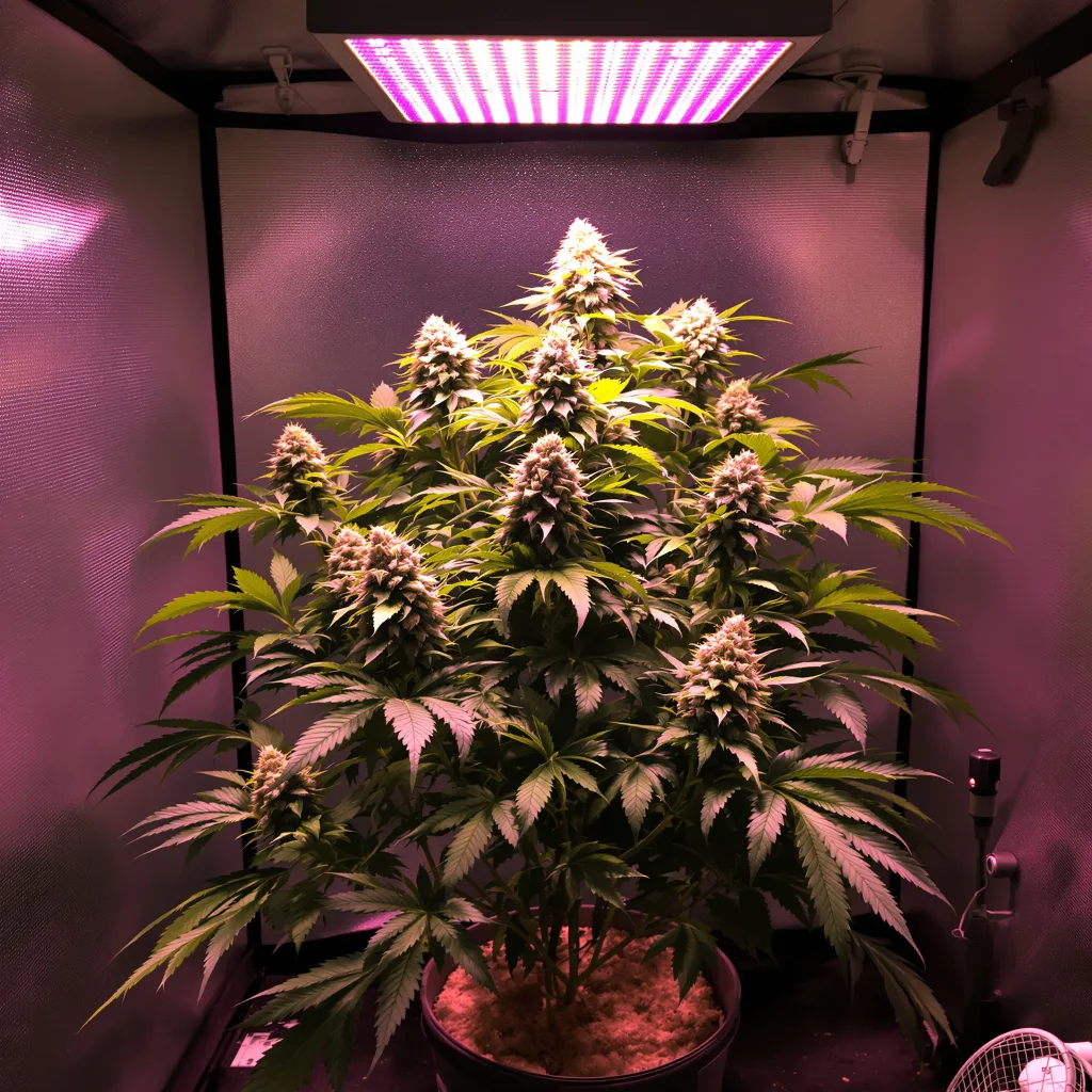 Plante de cannabis Medicine Man en floraison — 90-130 cm féminisée