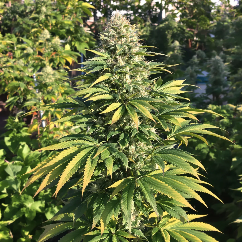 Medicine Man 80% indica / 20% sativa — fleur avec trichomes visibles
