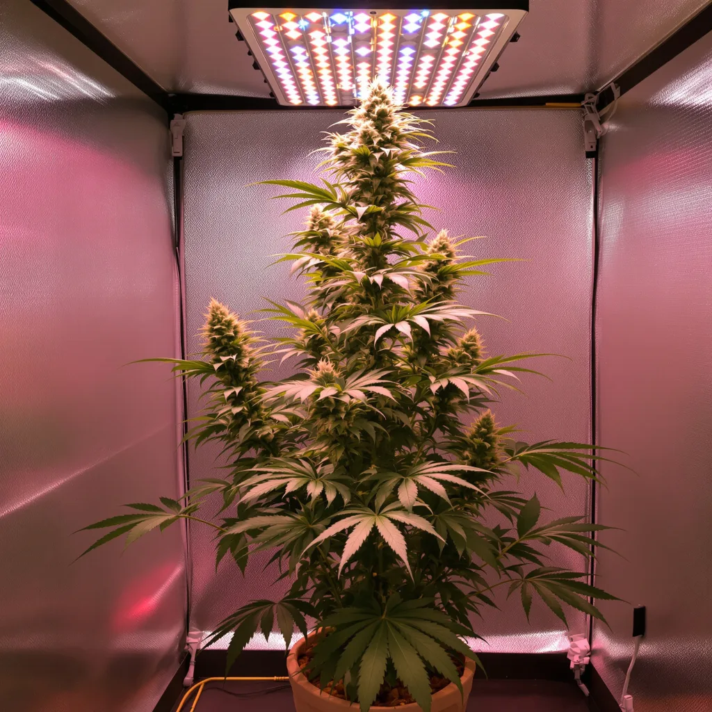 Plante de cannabis Melting Pot en floraison — 150-200 cm féminisée