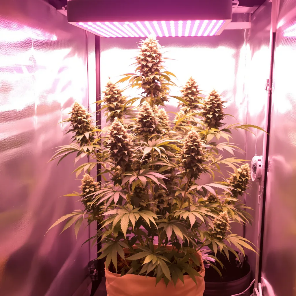 Plante de cannabis Merlot OG en floraison — 120-180 cm féminisée