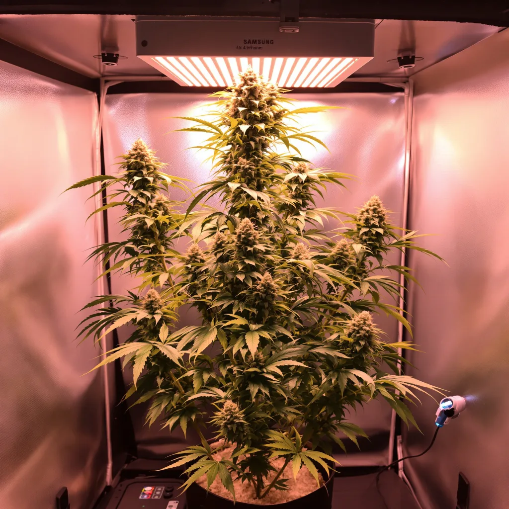 Plante de cannabis Mexican Haze en floraison — 150-200 cm féminisée