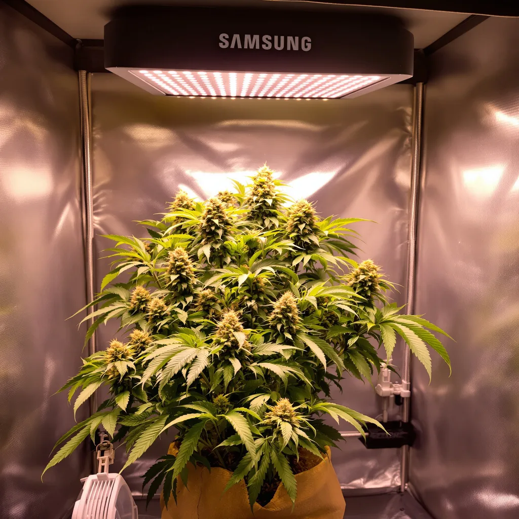 Plante de cannabis Money Maker en floraison — 60-100 cm autofloraison
