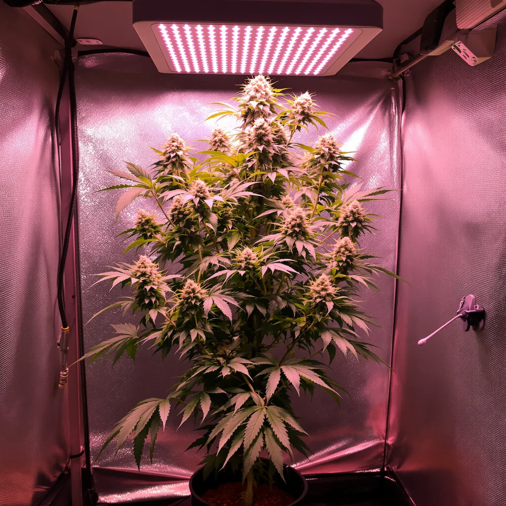 Plante de cannabis Monkey Berries en floraison — 120-180 cm féminisée