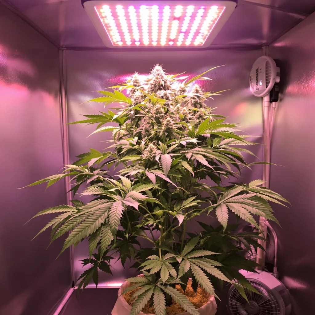 Plante de cannabis Monster Cookies en floraison — 90-130 cm féminisée