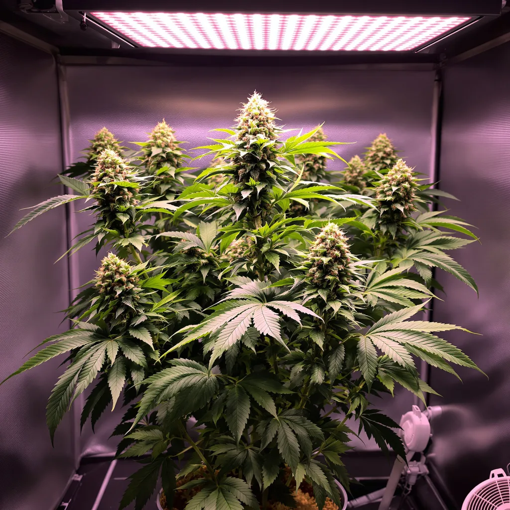 Plante de cannabis Motavation en floraison — 90-130 cm féminisée