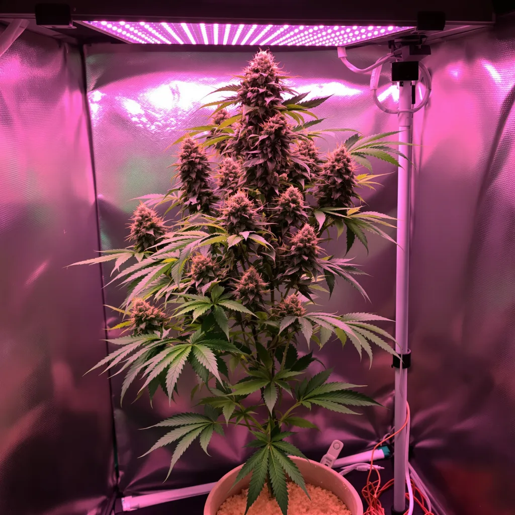 Plante de cannabis Motorbreath #15 en floraison — 120-180 cm féminisée