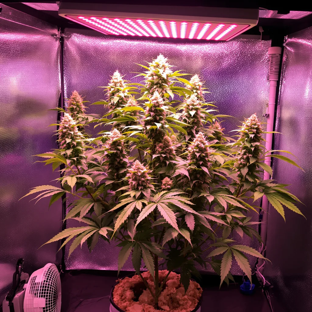 Plante de cannabis Mr. Nice en floraison — 90-130 cm féminisée
