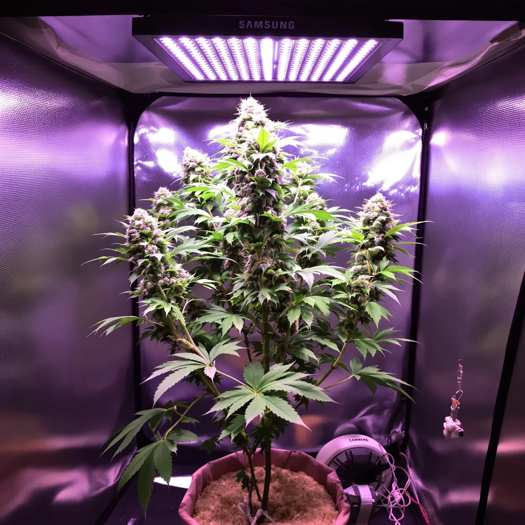 Plante de cannabis Mr. Tusk en floraison — 120-180 cm féminisée