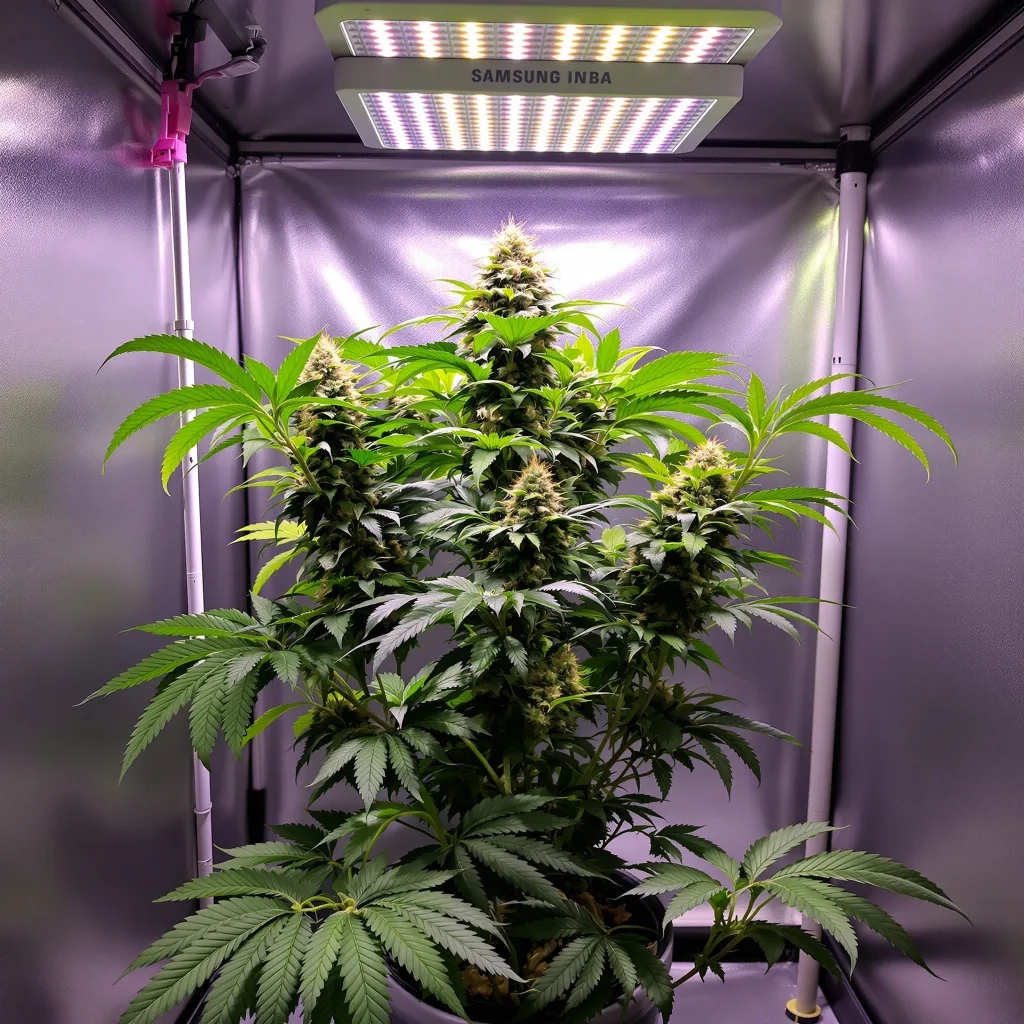 Plante de cannabis Neptune OG en floraison — 90-130 cm féminisée
