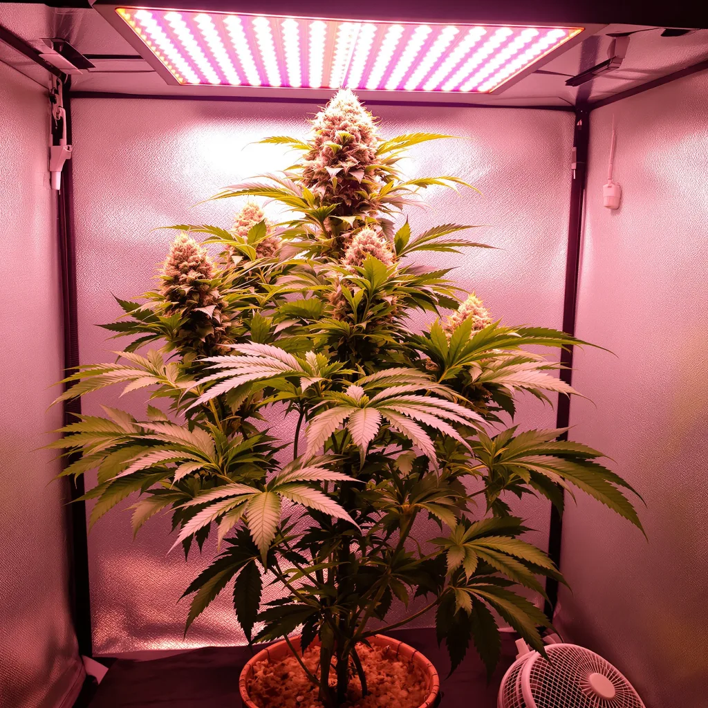 Plante de cannabis Night Terror OG en floraison — 90-130 cm féminisée