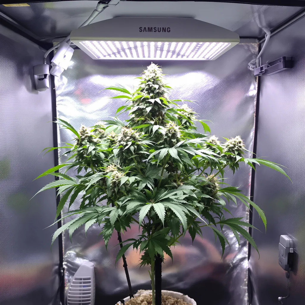 Plante de cannabis Nordle CBD en floraison — 120-180 cm féminisée