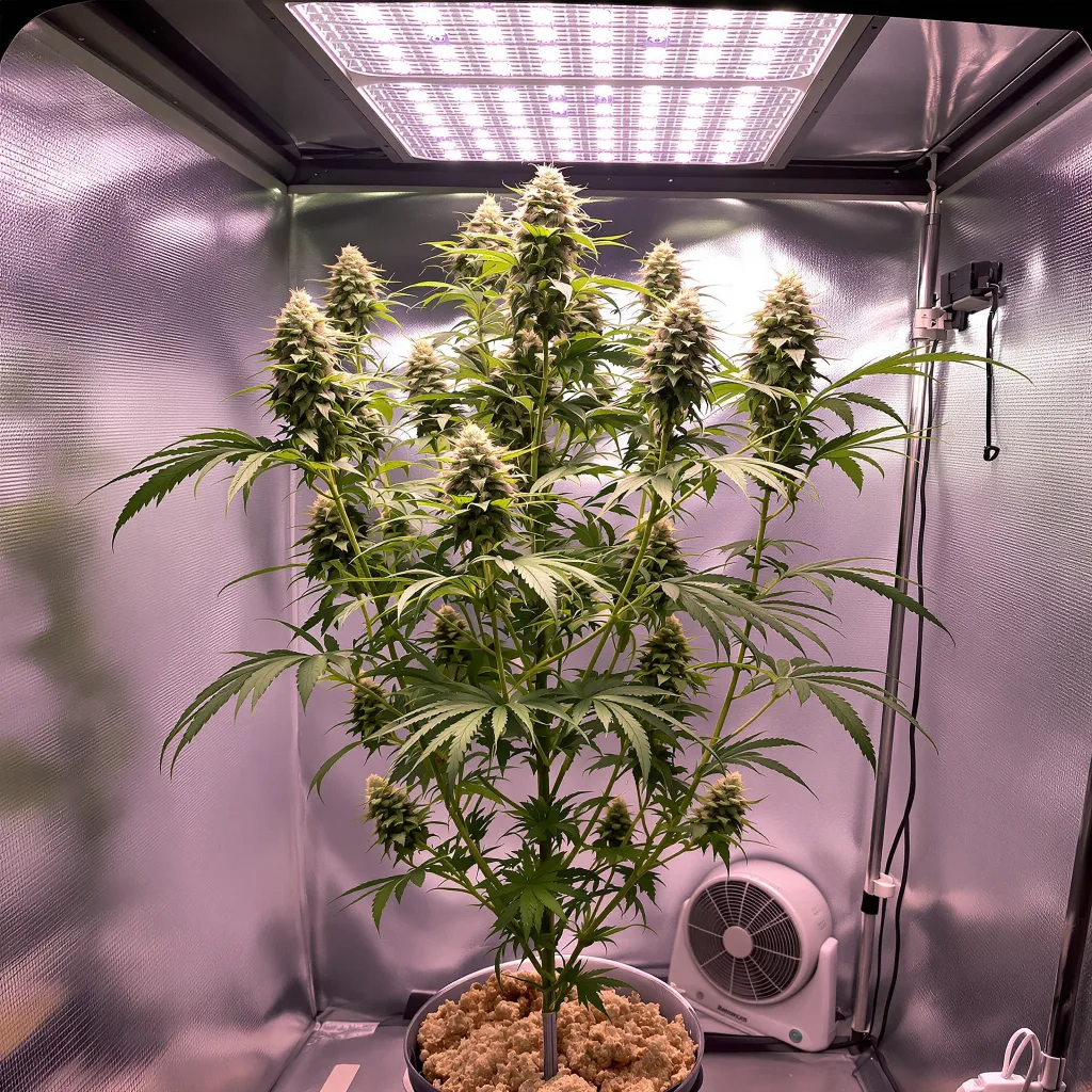 Plante de cannabis Nordle en floraison — 120-180 cm féminisée