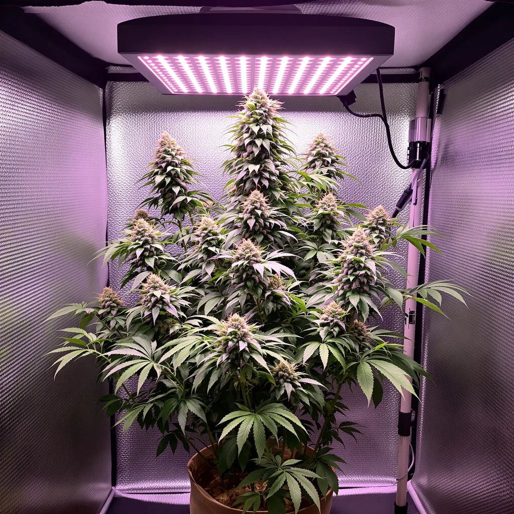 Plante de cannabis Northern Cream en floraison — 120-180 cm féminisée