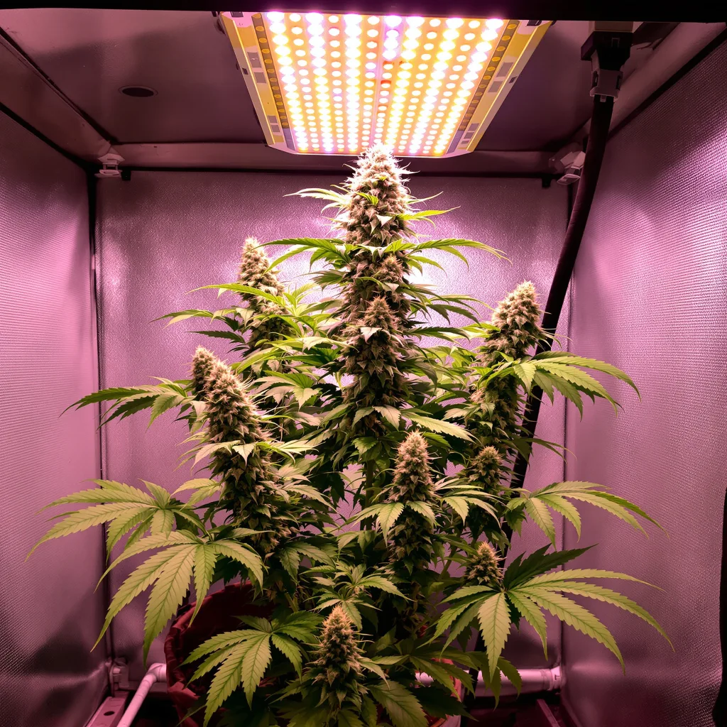 Plante de cannabis Northern Lights en floraison — 90-130 cm féminisée