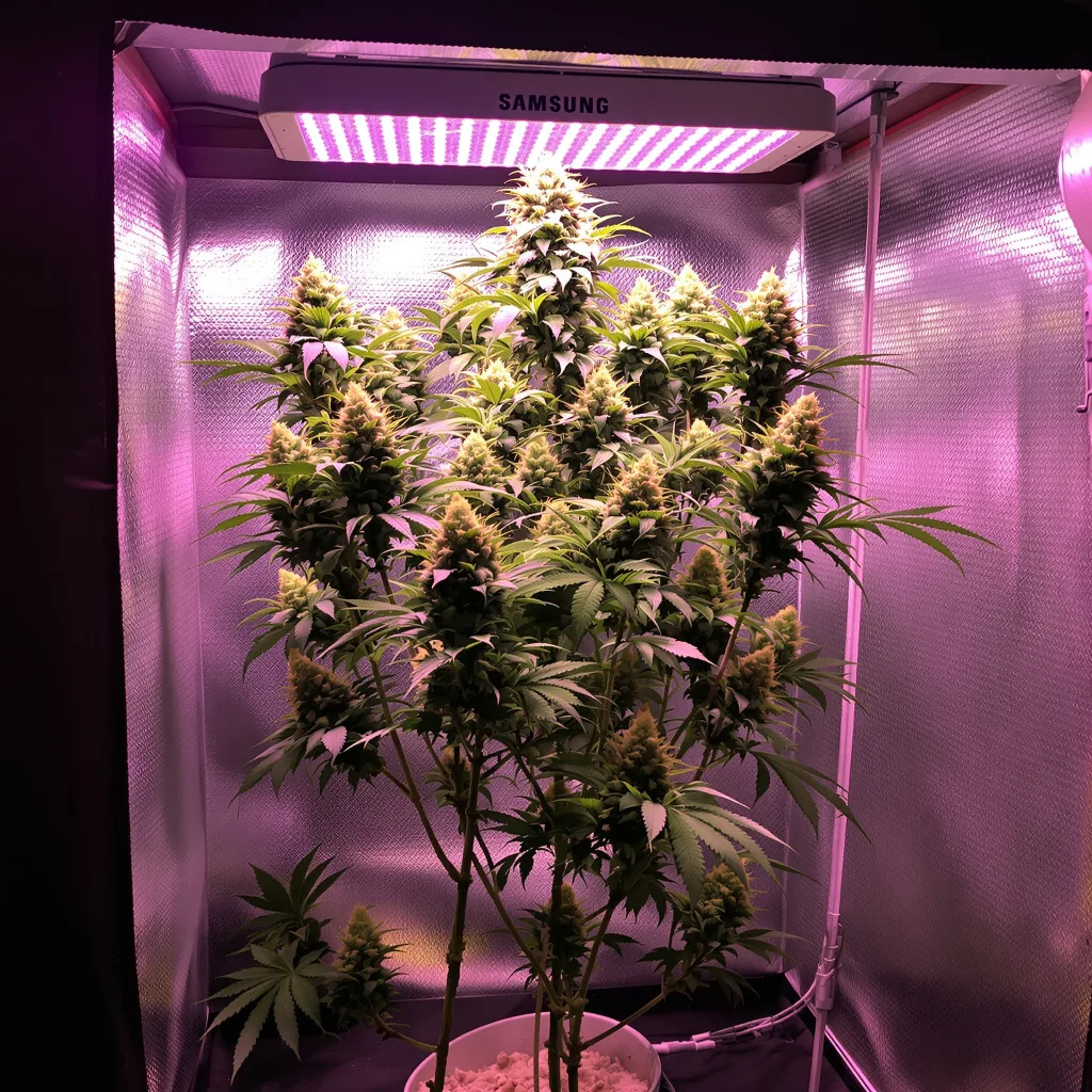 Plante de cannabis Northern Lights x Skunk en floraison — 120-180 cm féminisée