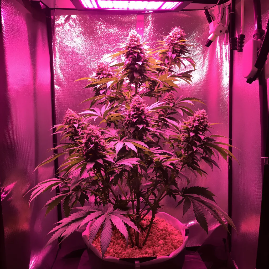 Plante de cannabis Northern Sunrise en floraison — 90-130 cm féminisée