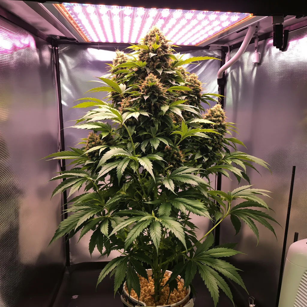 Plante de cannabis Northern Wreck en floraison — 90-130 cm féminisée