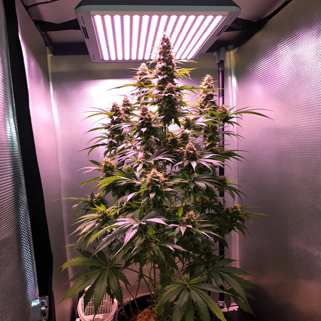 Plante de cannabis NY-47 en floraison — 150-200 cm féminisée