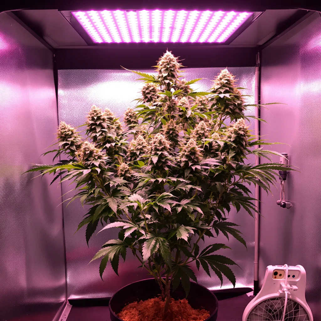 Plante de cannabis NYC Diesel en floraison — 120-180 cm féminisée