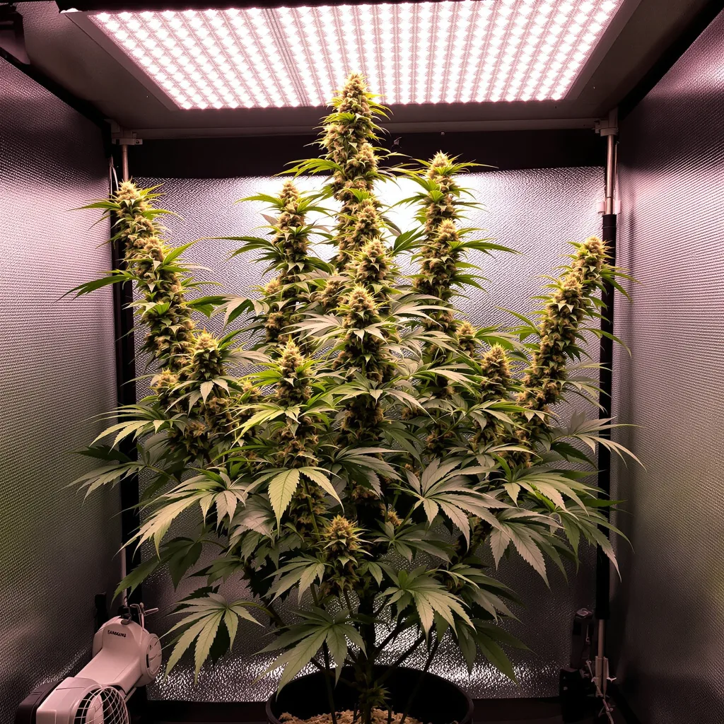 Plante de cannabis OCAs Cloud 9 en floraison — 150-200 cm féminisée