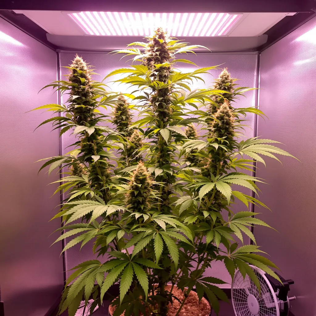 Plante de cannabis OG #18 en floraison — 150-200 cm féminisée