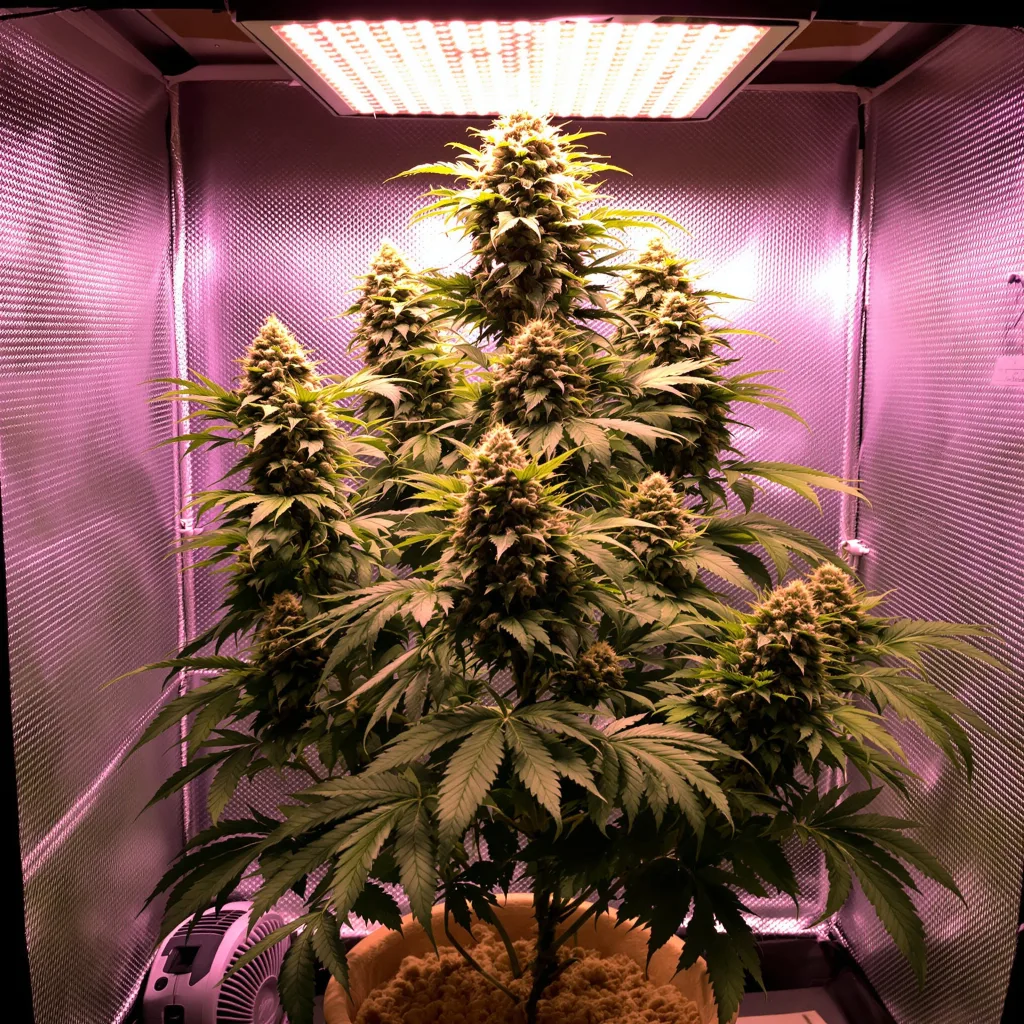 Plante de cannabis OG Diesel Kush en floraison — 60-100 cm autofloraison