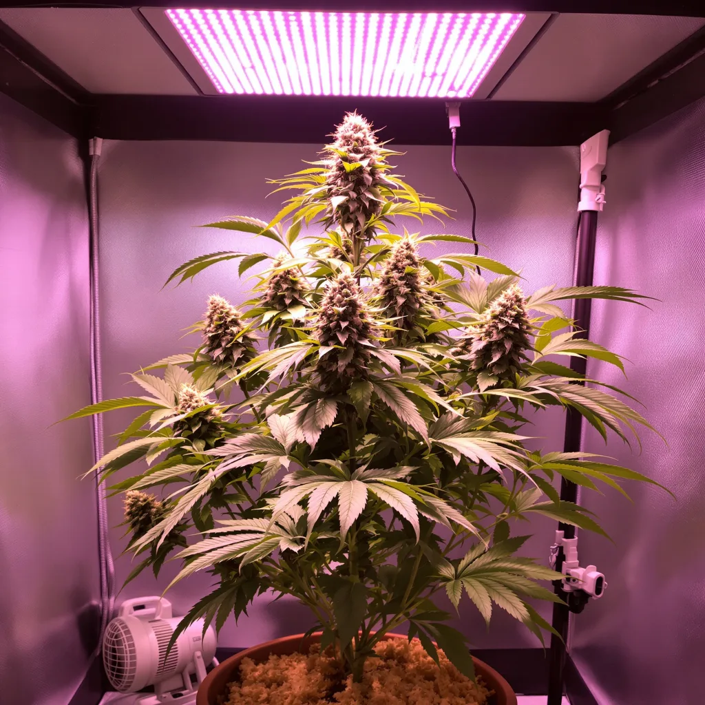 Plante de cannabis OG LA Affie en floraison — 90-130 cm féminisée