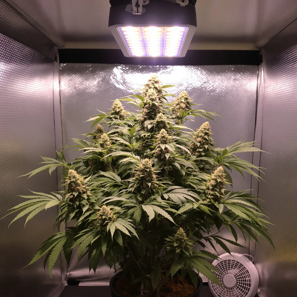 Plante de cannabis OG’s Pearl en floraison — 90-130 cm féminisée
