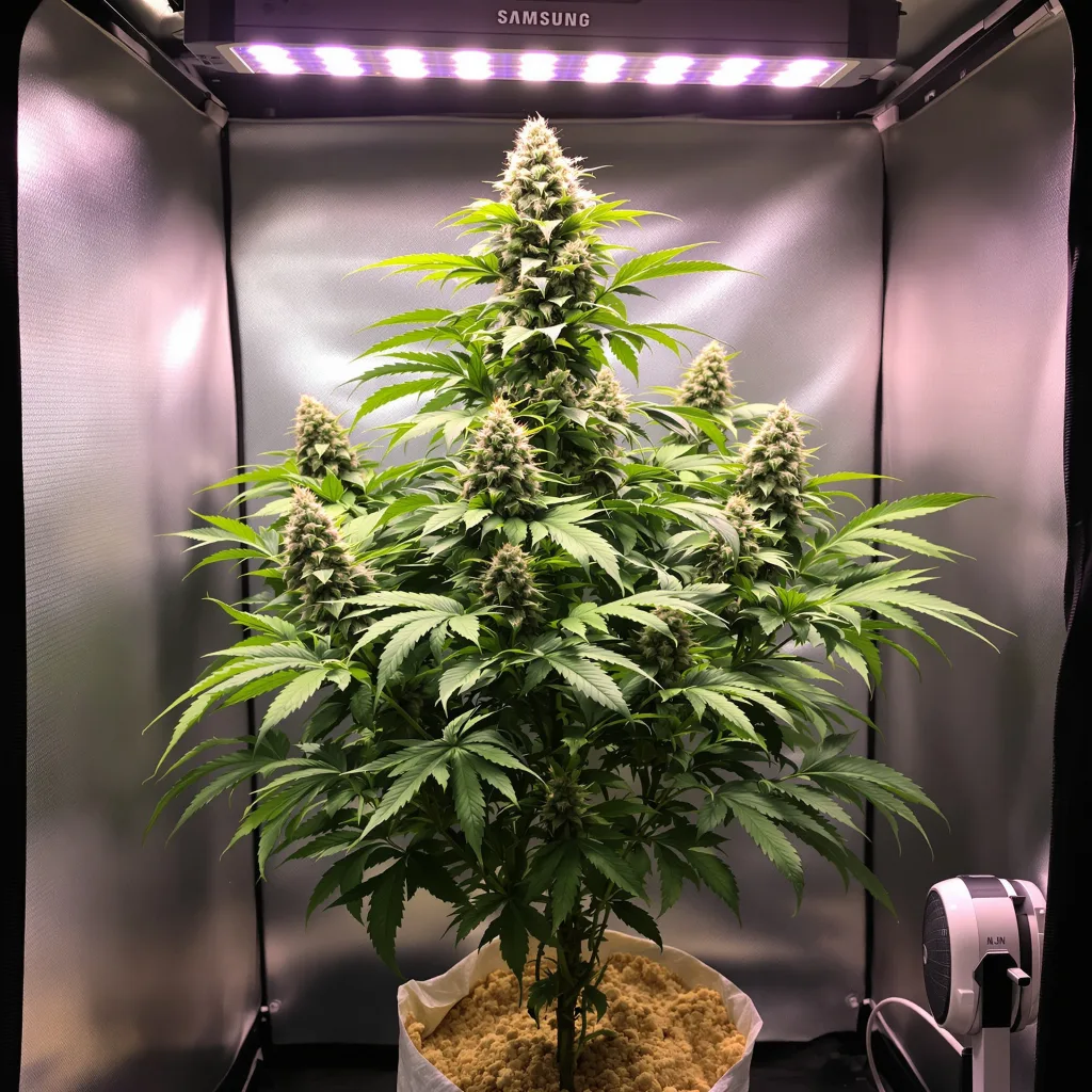 Plante de cannabis Old School OG en floraison — 60-100 cm autofloraison