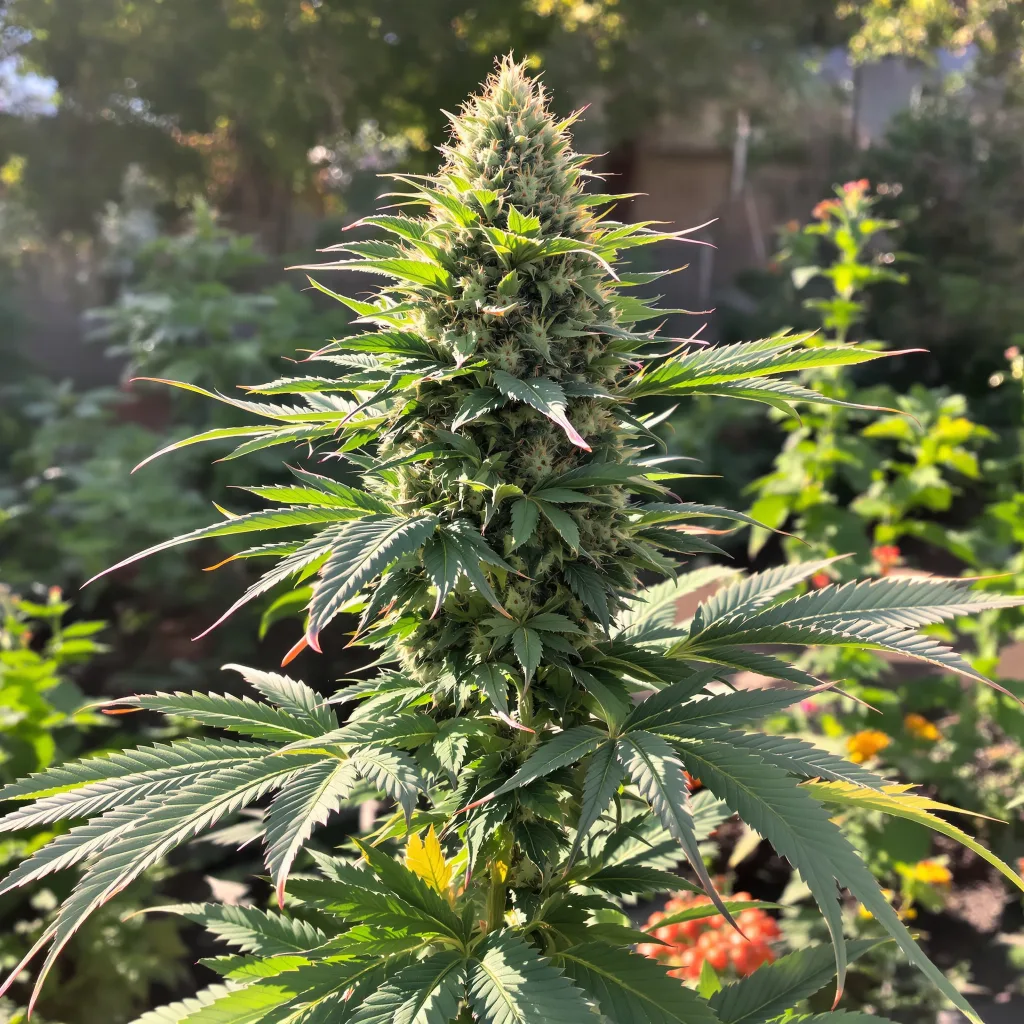 Opal OG Kush 80% indica / 20% sativa — fleur avec trichomes visibles