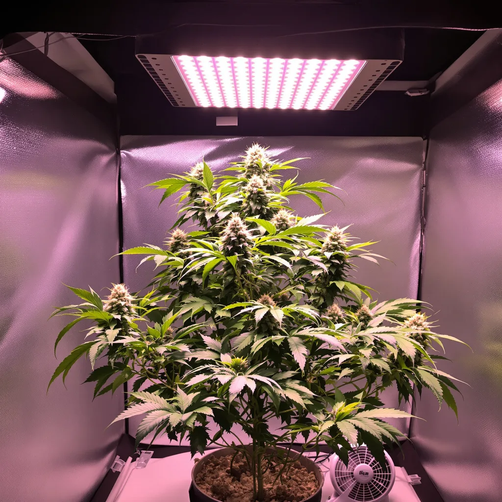 Plante de cannabis Orange Bud en floraison — 90-130 cm féminisée