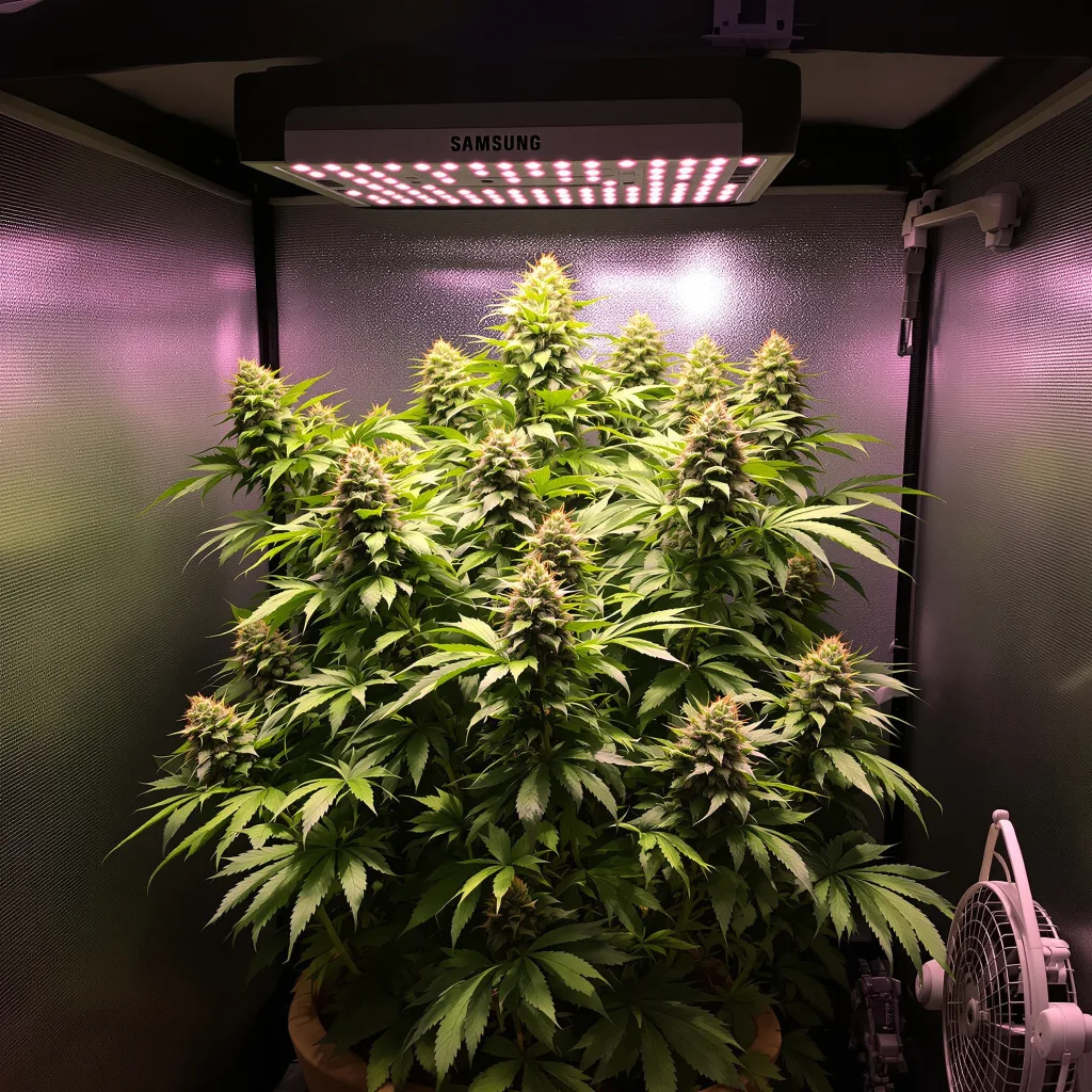 Plante de cannabis Orange Haze en floraison — 120-180 cm féminisée