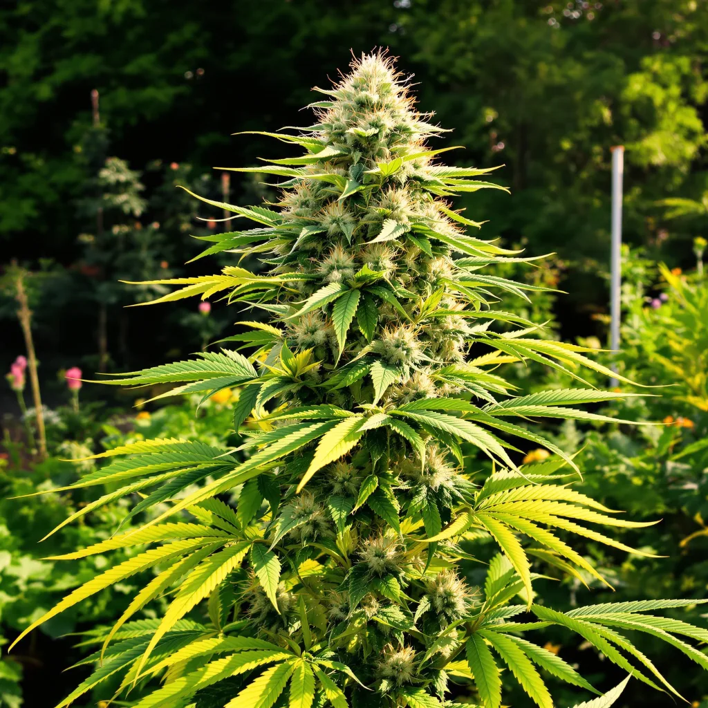 Original Glue 60% indica / 40% sativa — fleur avec trichomes visibles