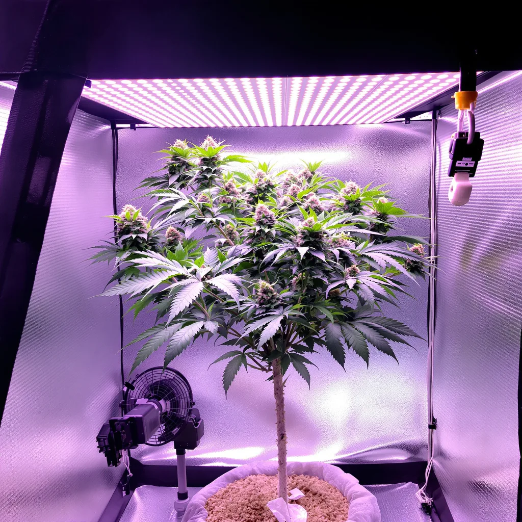 Plante de cannabis Overlord OG en floraison — 90-130 cm féminisée