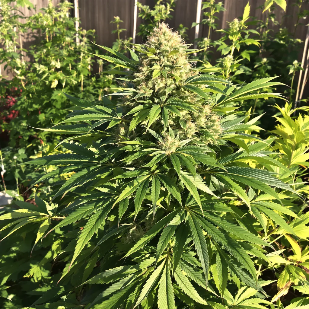 Pakistan Valley Kush 79% indica / 21% sativa — fleur avec trichomes visibles