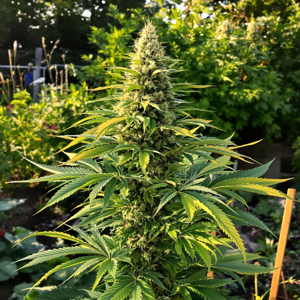 Pandora’s Box 60% indica / 40% sativa — fleur avec trichomes visibles