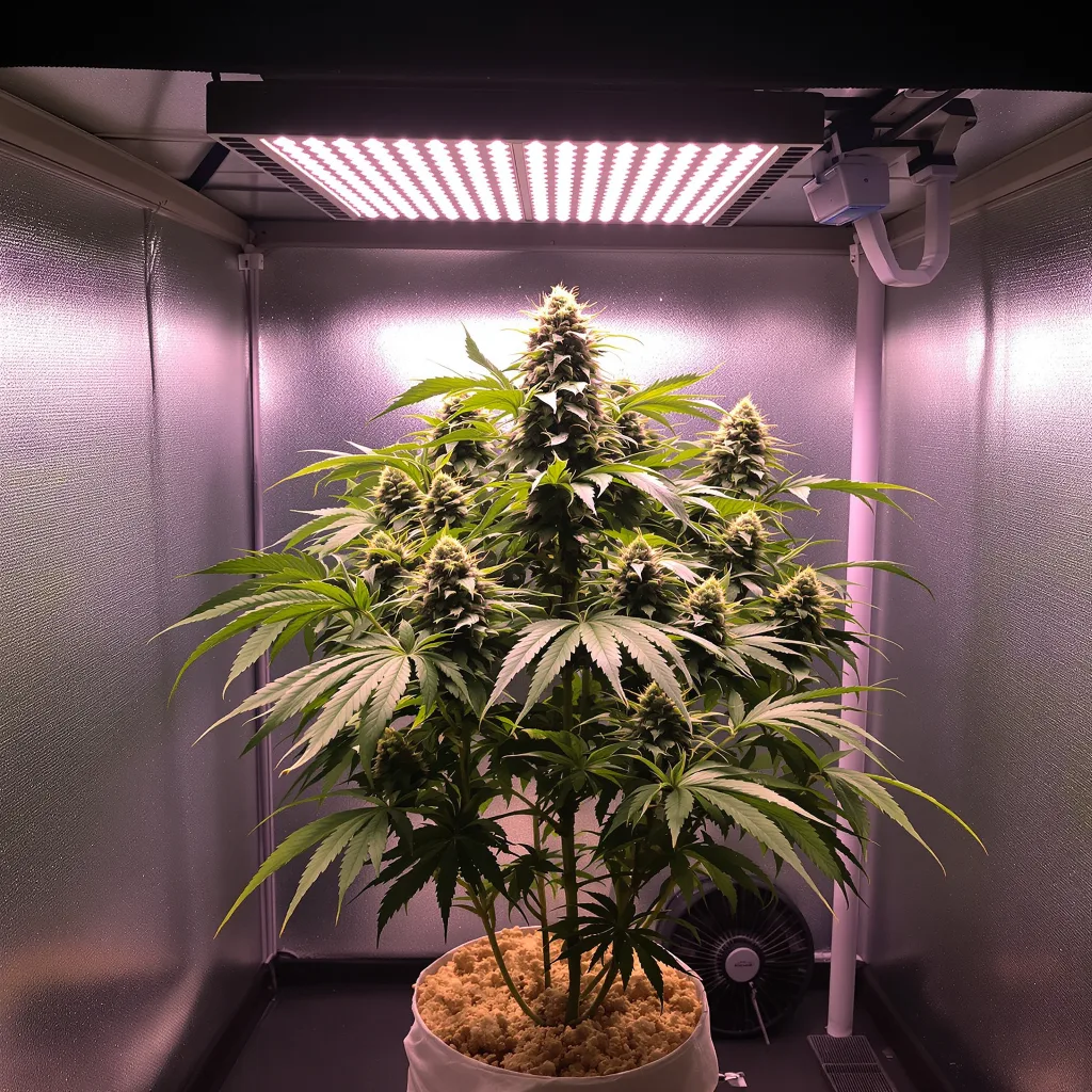 Plante de cannabis Papaya Cookies en floraison — 90-130 cm féminisée