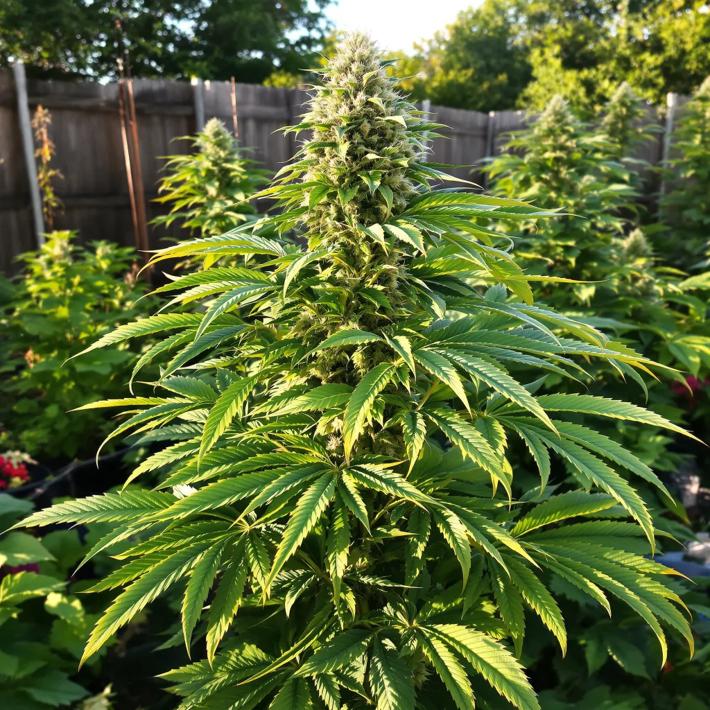 Papaya Cookies 76% indica / 24% sativa — fleur avec trichomes visibles