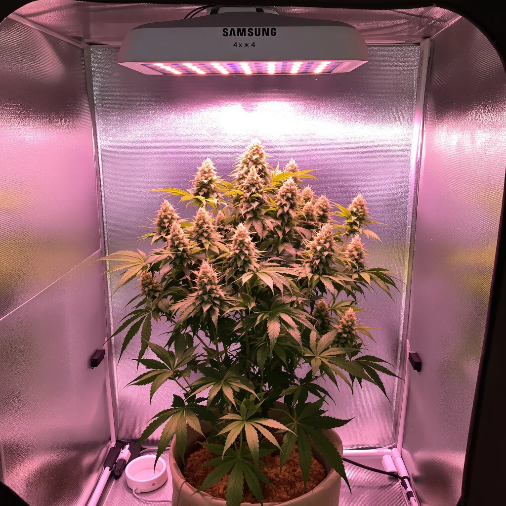 Plante de cannabis Paris XXX en floraison — 60-100 cm autofloraison
