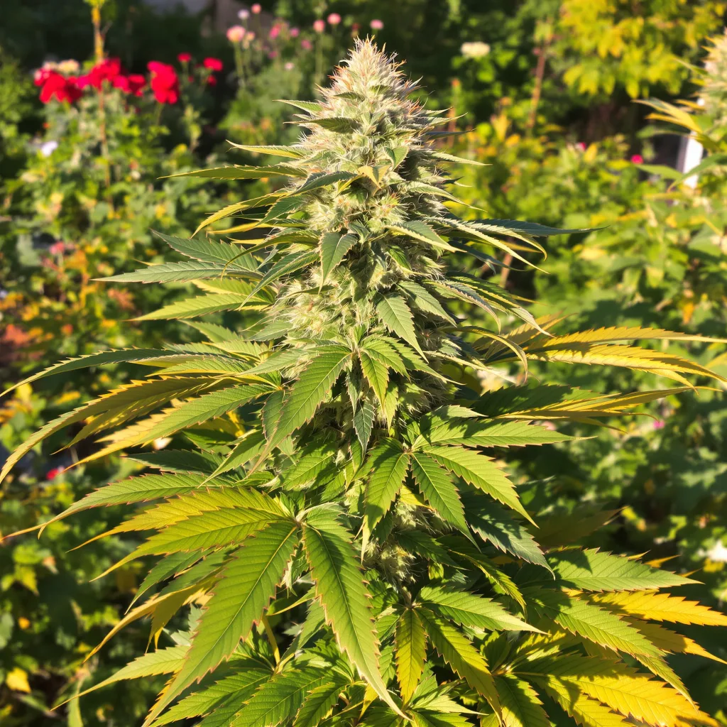 Paris XXX 85% indica / 15% sativa — fleur avec trichomes visibles